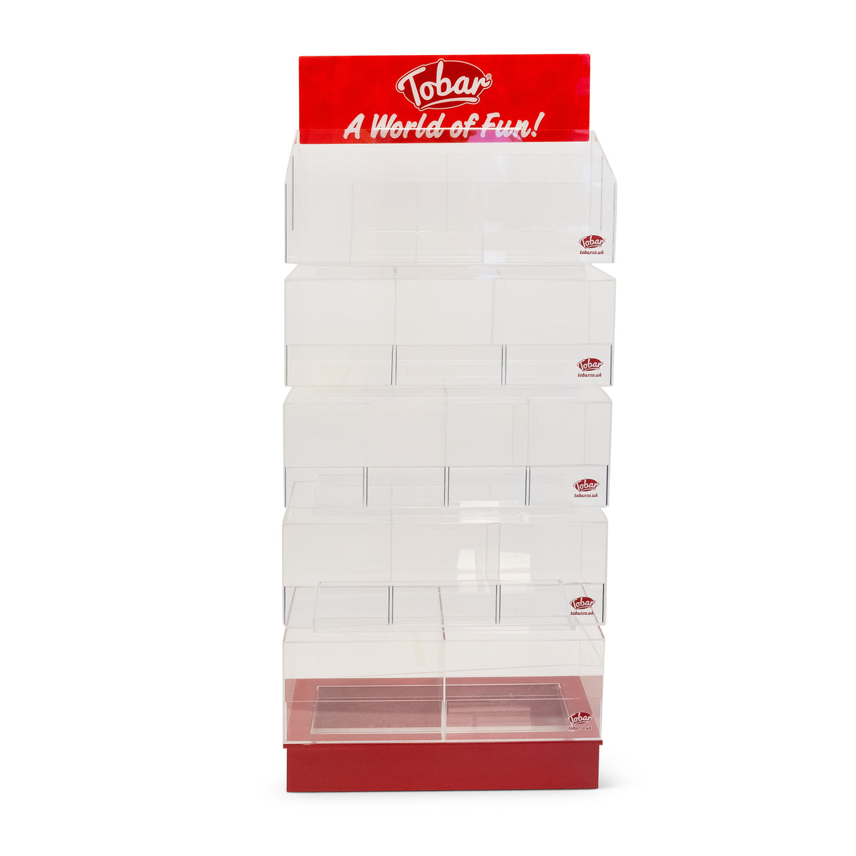 THREE CUBE DISPLAY UNIT