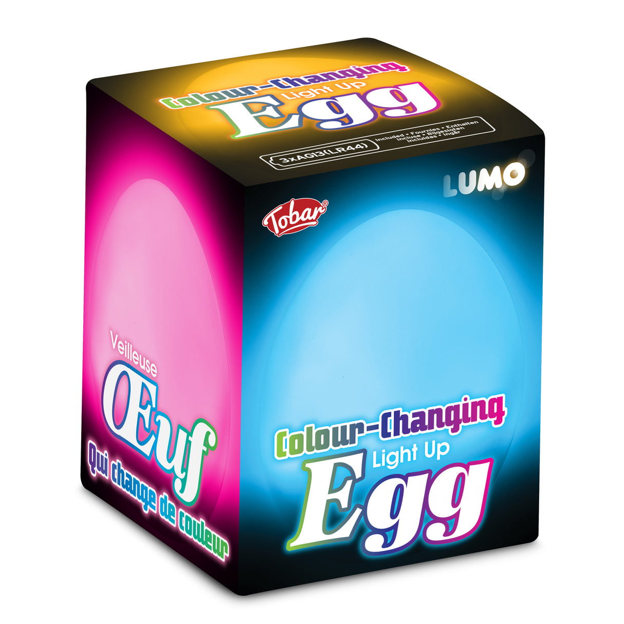 LUMEZ COLOUR CHANGING LIGHT UP EGG