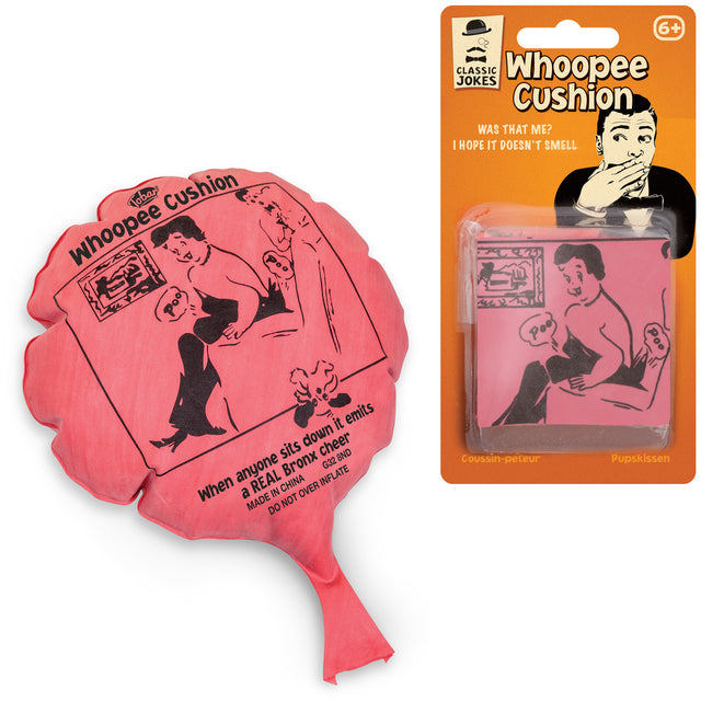 Michitoy CLASSIC JOKES WHOOPEE CUSHION BLISTER PACK – One For Fun