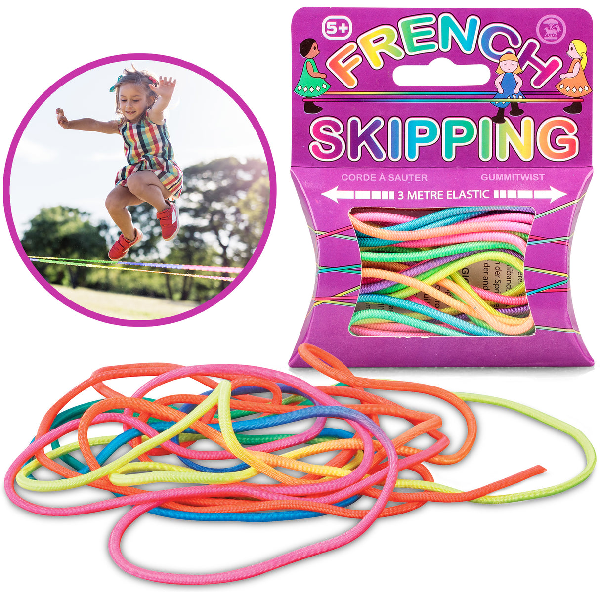 FRENCH SKIPPING ELASTIC
