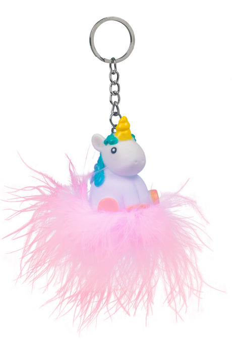 UNICORN FLASHING KEYRING