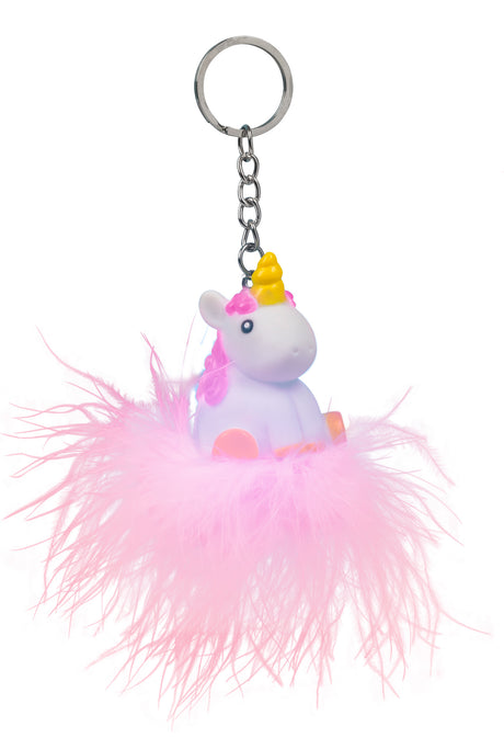 UNICORN FLASHING KEYRING