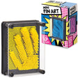 MINI PLASTIC PIN ART YELLOW