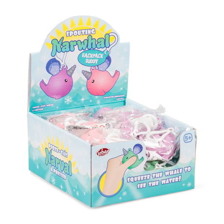 SPOUTING NARWHAL BACKPACK BUDDY