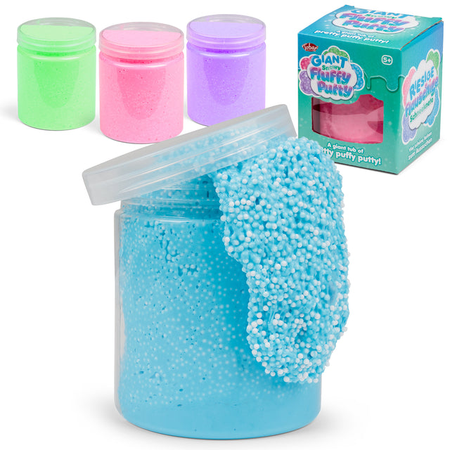 GIANT SNOWY FLUFFY PUTTY