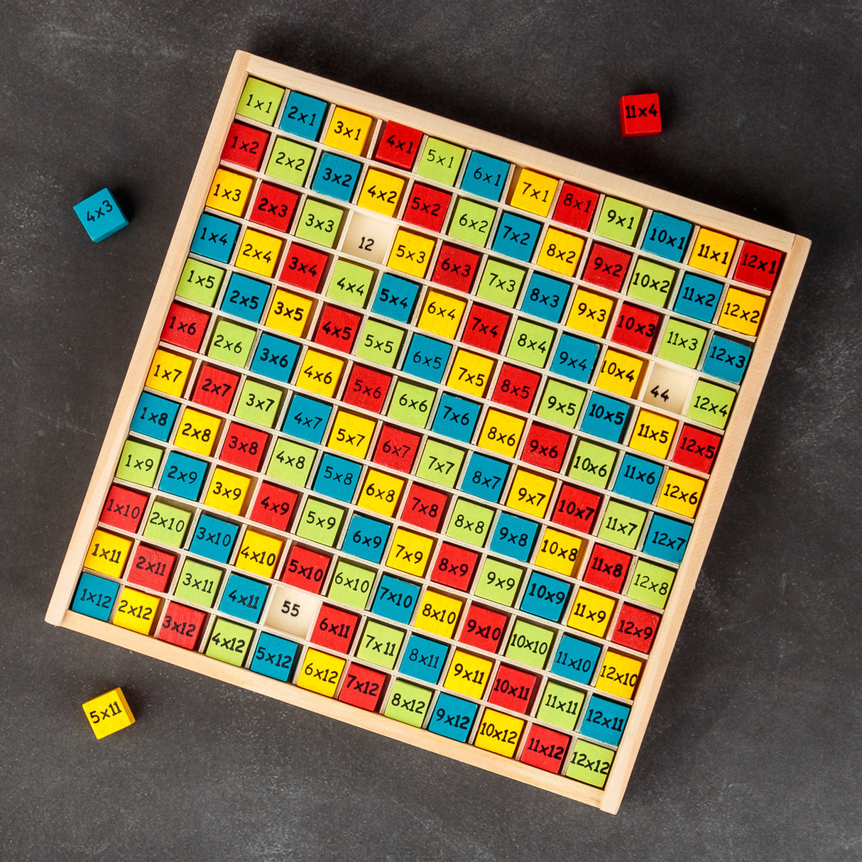 WOODEN TIMES TABLE BOARD