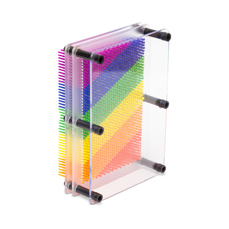 RAINBOW PIN ART