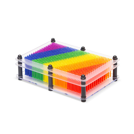 RAINBOW PIN ART