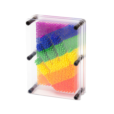 RAINBOW PIN ART