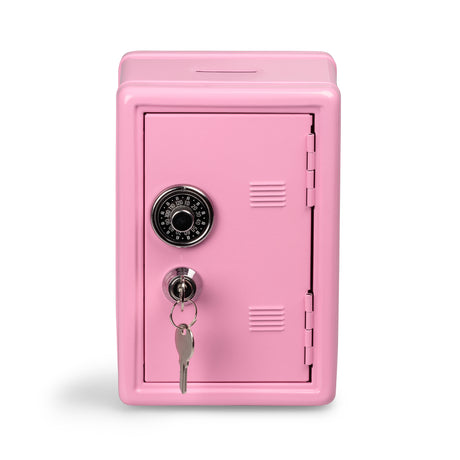 METAL LOCKER BANK PINK
