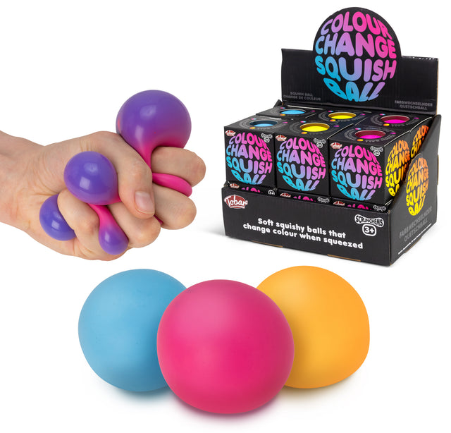 SCRUNCHEMS COLOUR CHANGE SQUISH BALL