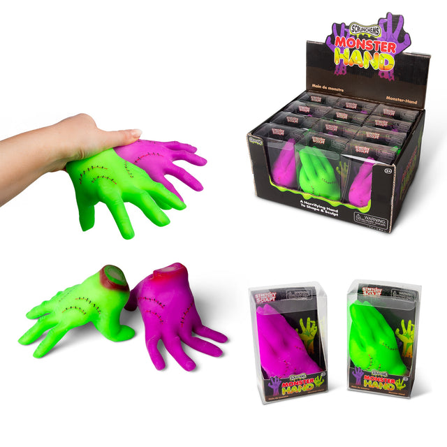 SCRUNCHEMS MONSTER HAND
