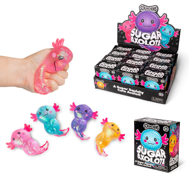 SCRUNCHEMS SUGAR AXOLOTL