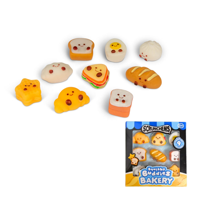 SCRUNCHEMS SQUISHY BUDDIES BAKERY SET