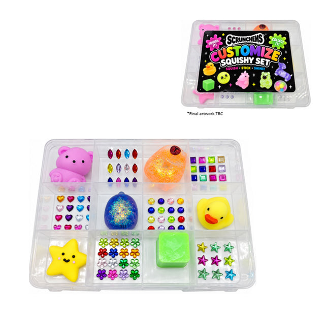 SCRUNCHEMS SQUISHY CUSTOMISE SET