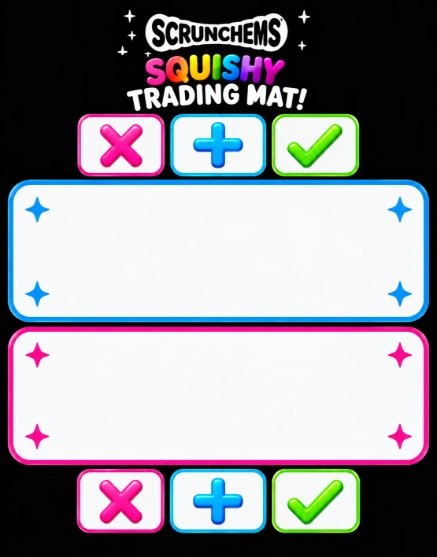 SCRUNCHEMS TRADING MAT
