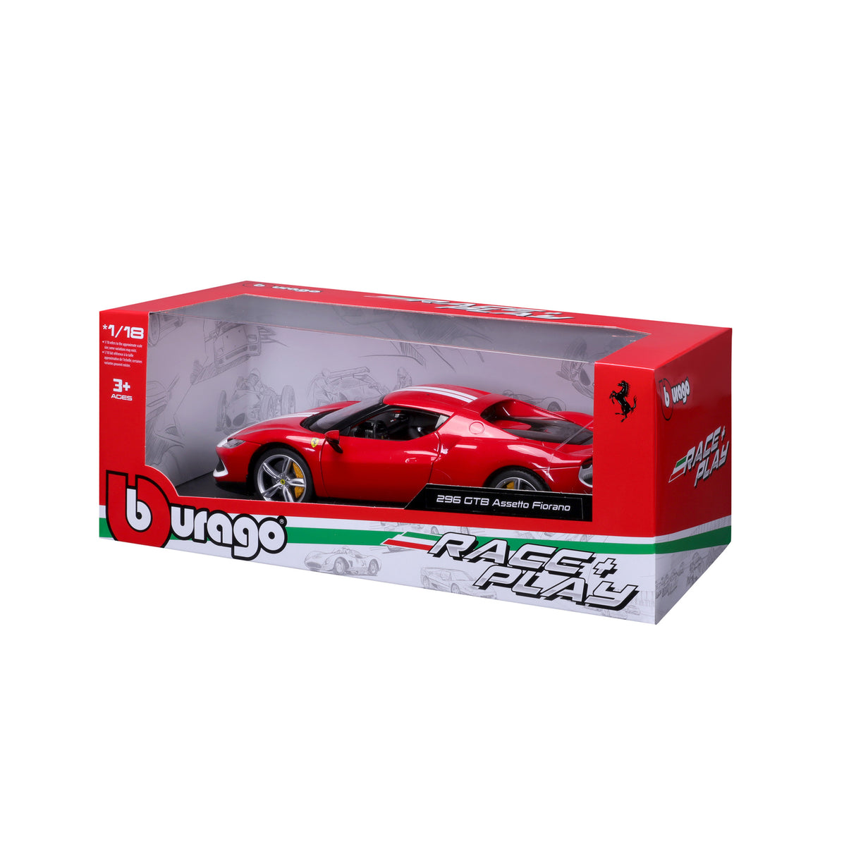 1:18 FERRARI RACE & PLAY R&P 296 GTB