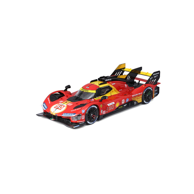 1:18 FERRARI RACING 499P LE MANS HYPERCAR 2024 AF CORSE #50 DELUXE HARD CASE