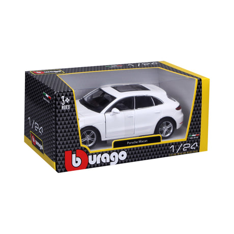 1:24 PORSCHE MACAN WHITE