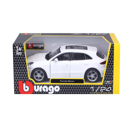 1:24 PORSCHE MACAN WHITE