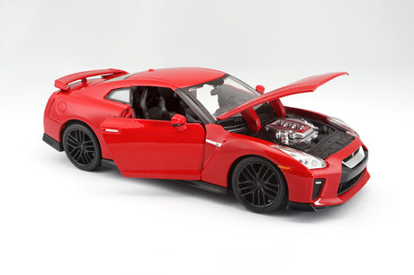 1:24 NISSAN GT-R 2017 RED