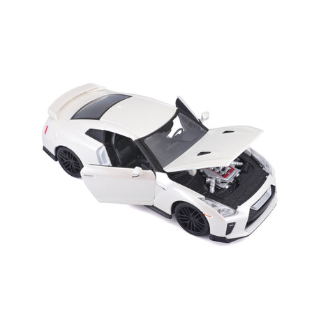 1:24 NISSAN GT-R 2017 WHITE