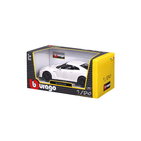 1:24 NISSAN GT-R 2017 WHITE