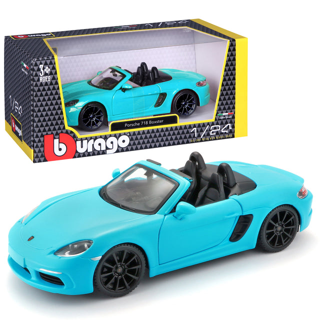 1:24 PORSCHE 718 BOXSTER BLUE