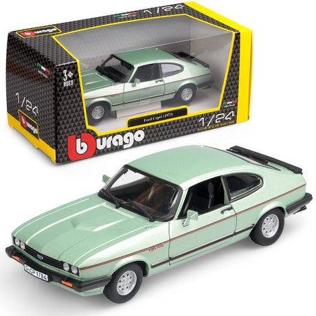 1:24 FORD CAPRI (1982) LIGHT GREEN