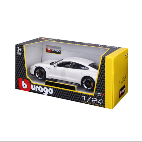 1:24 PORSCHE TAYCAN WHITE