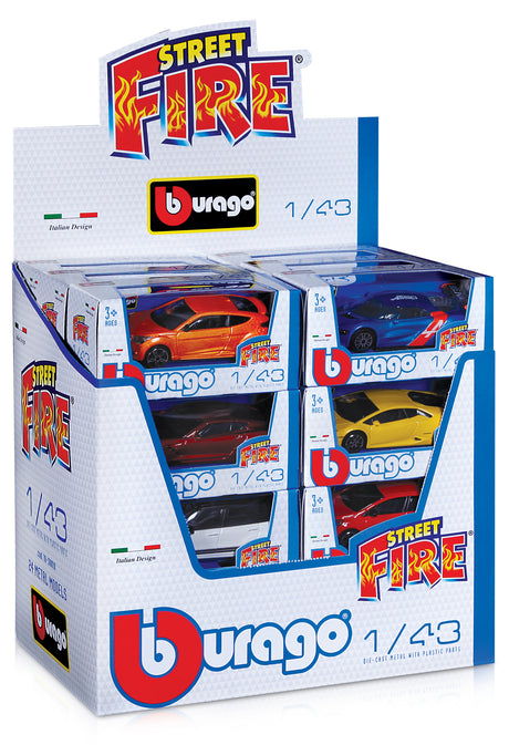 1:43 STREET FIRE 24PC DISPENSER