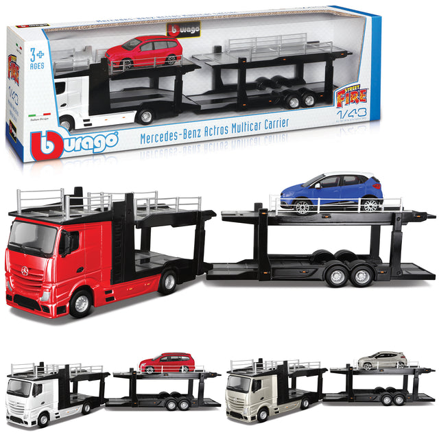 1:43 STREET FIRE MERCEDES BENZ MULTICARRIER