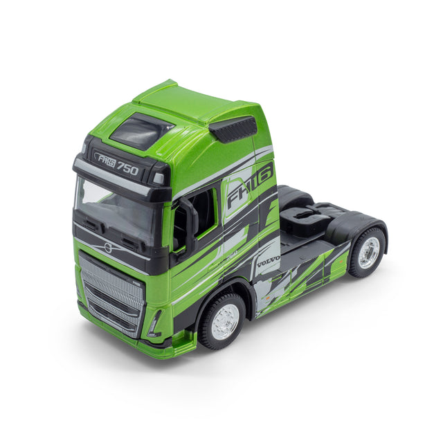 1:43 STREET FIRE HAULERS CUSTOM CABS VOLVO FH16 GLOBETROTTER 750 XXL GREEN