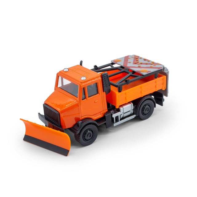 MUNICIPLE VEHICLES TRUCK WITH SNOW PLOUGH