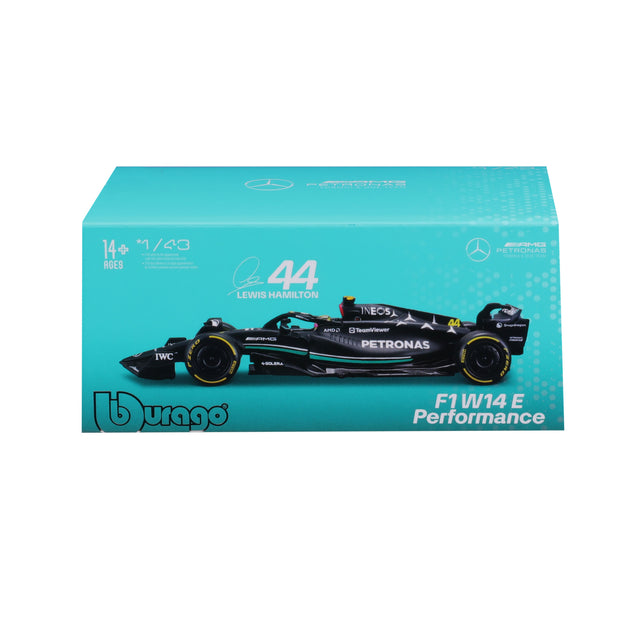 1:43 F1 MB W14 2023 WITH HELMET HAMILTON