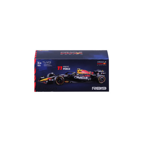 1:43 F1 RED BULL RACING RB19 2023 WITH HELMET PEREZ
