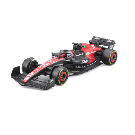 1:43 F1 ALFA ROMEO TEAM STAKE C43 2023 WITH HELMET BOTTAS