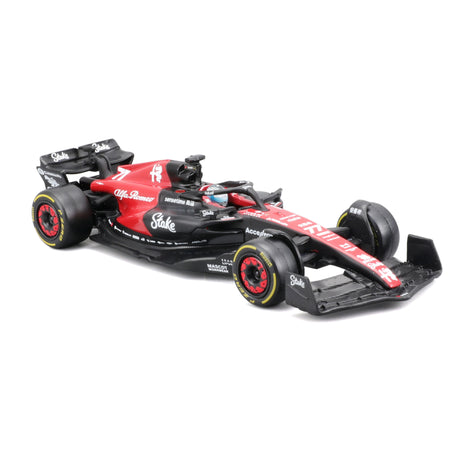 1:43 F1 ALFA ROMEO TEAM STAKE C43 2023 WITH HELMET BOTTAS