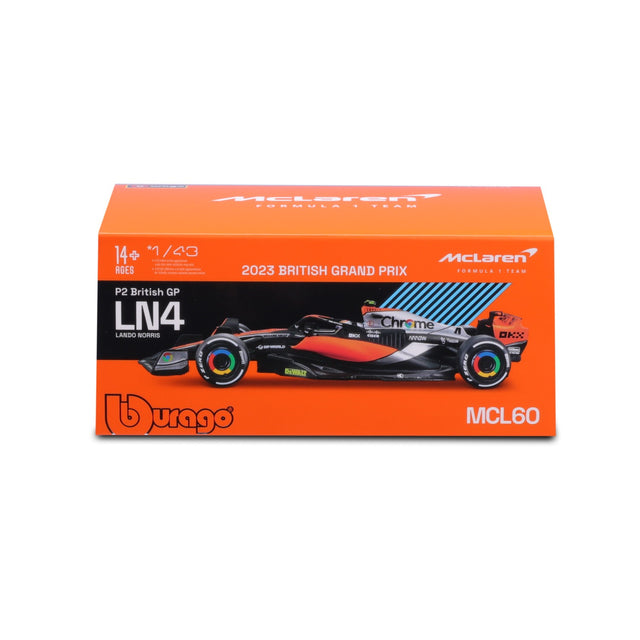 1:43 F1 MCLAREN MCL60 2023 WITH HELMET NORRIS