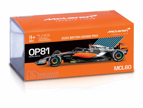 1:43 F1 MCLAREN MCL60 2023 WITH HELMET PIASTRI