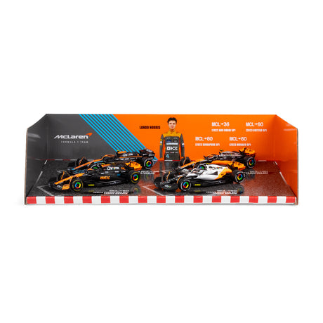 1:43 F1 MCLAREN F1 LANDO NORRIS HIGHLIGHTS 4PK SET