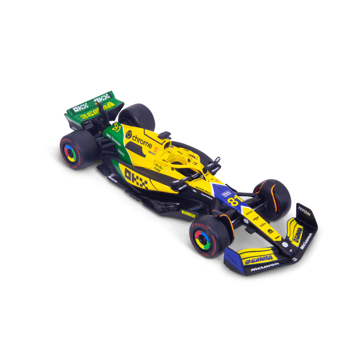 1:43 F1 MCLAREN MCL38 2024 PIASTRI - SENNA LIVERY
