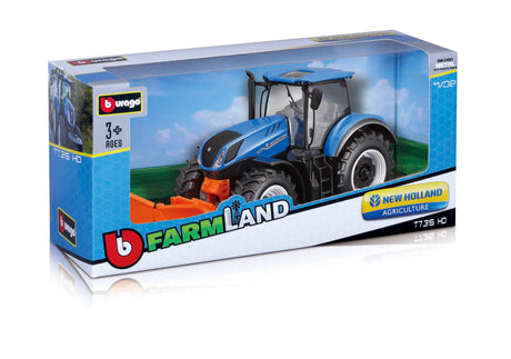 1:32 NEW HOLLAND T7.315 TRACTOR WITH SNOW PLOUGH