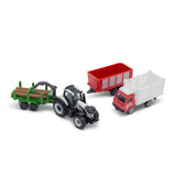 MINI WORKING MACHINES - 4 PACK OF TRACTORS. VALTRA