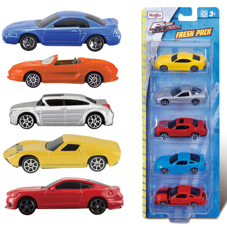 FRESH METAL 5 PIECE VEHICLE PACK