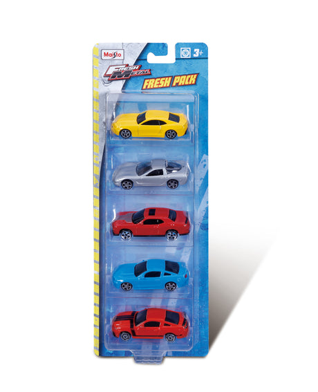 FRESH METAL 5 PIECE VEHICLE PACK