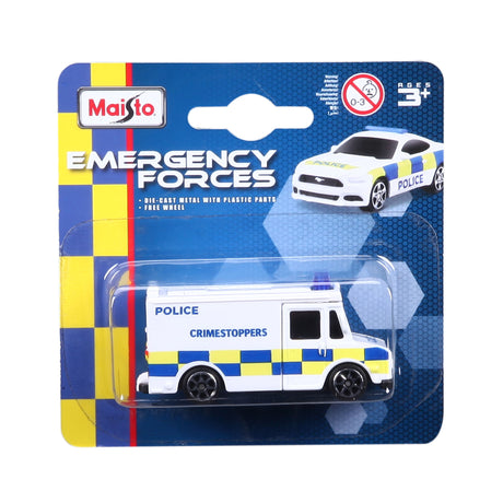 FRESH METAL EMERGENCY POLICE 72PC ASSORTMENT (BLISTER)