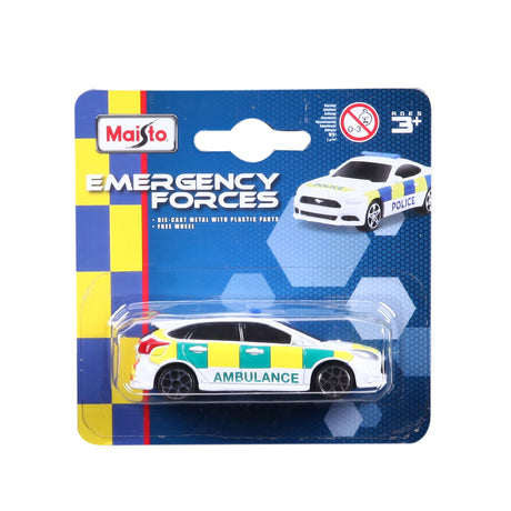 FRESH METAL EMERGENCY POLICE 72PC ASSORTMENT (BLISTER)