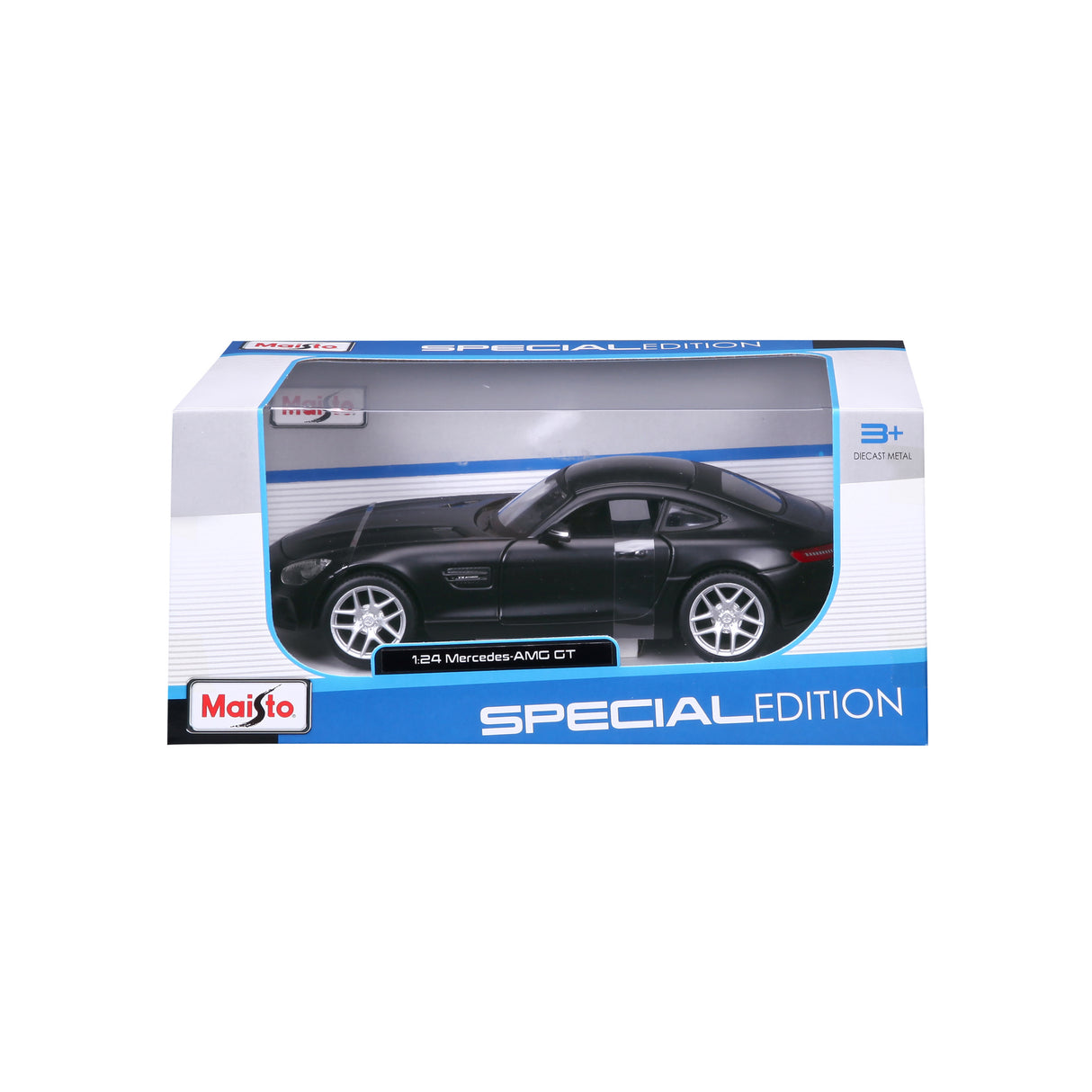 1:24 DULL BLACK MERCEDES-BENZ AMG GT