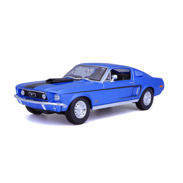 1:18 1970 FORD MUSTANG MACH 1 - BLUE